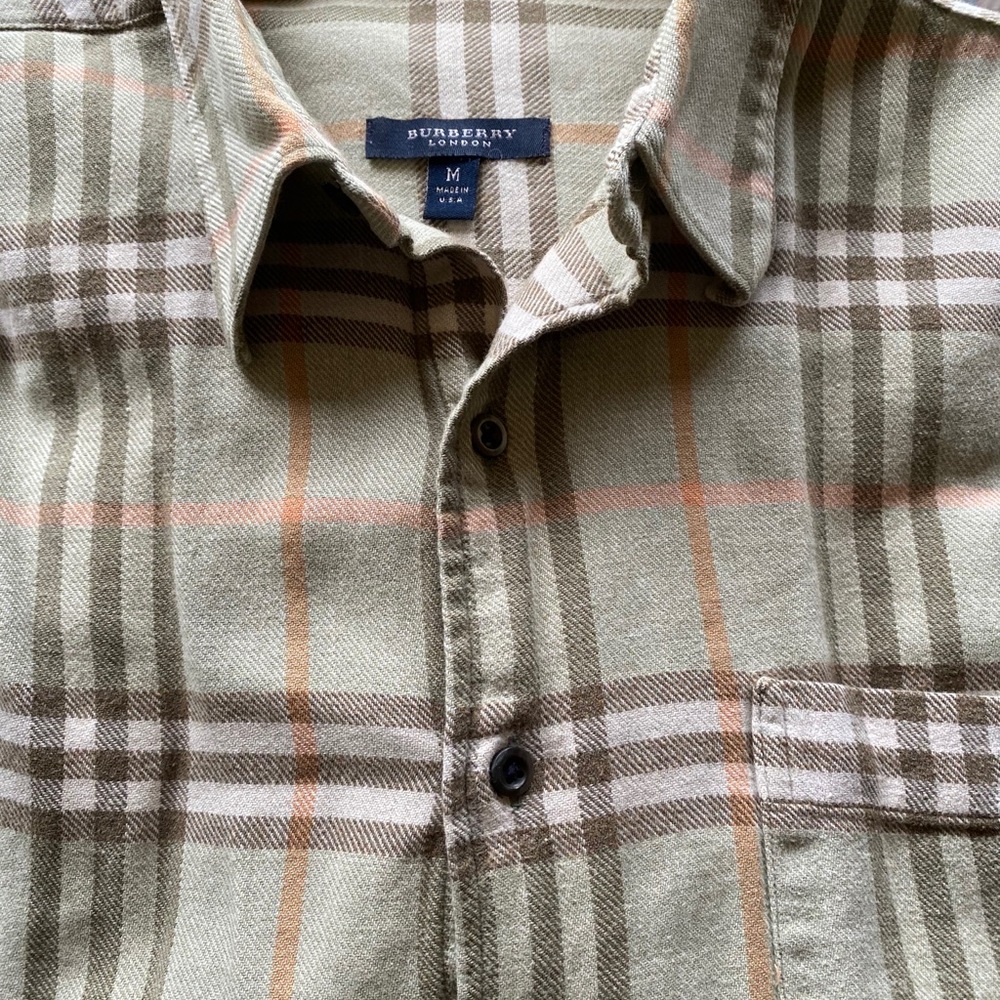 Burberry Flannel Shirt